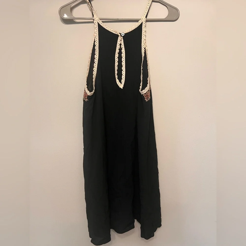 House of Harlow 1960 Black and Cream Midi Dress - Picture 4 of 5